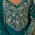 Exquisite Teal Green Heavy Embroidered Sharara Suit with Matching Dupatta