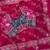 Rani Pink Color Beautiful Embroidery Dual Sequences And Coding Work With Multi Threads Work Satin Silk Blend Saree
