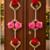 handmade artificial rose flower door hanging for traditional home decoration pack of 2