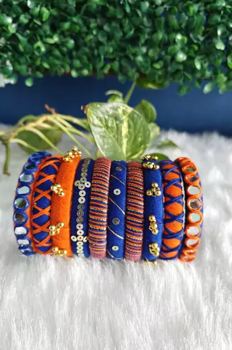  traditional designer bangle set for women 