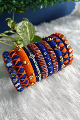  traditional designer bangle set for women 