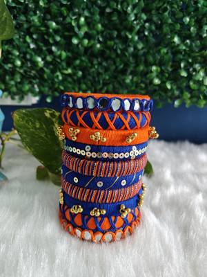  traditional designer bangle set for women  3