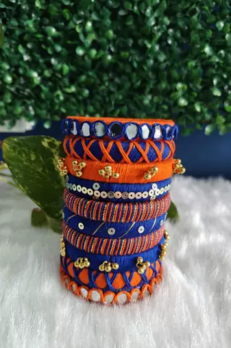  traditional designer bangle set for women 