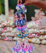handmade traditional small shubh labh hanging multicolor festive decor pack of 4