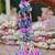 handmade traditional small shubh labh hanging multicolor festive decor pack of 4