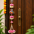 handmade traditional small shubh labh hanging multicolor festive decor pack of 4