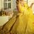 Yellow Faux Georgette Sequin Lehenga Choli