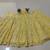 Yellow Faux Georgette Sequin Lehenga Choli