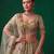 off white silk blend embroidered festive lehenga choli