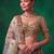 beige silk blend embroidered festive lehenga choli