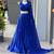 blue cotton poly plain festive lehenga choli