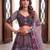 multicolor net embroidered festive lehenga choli