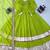 lime silk blend lace work festive lehenga choli