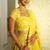 Radiant yellow Intricate 9MM sequin & zari embroidered Faux Georgette designer Wedding Haldi Ceremony lehenga choli set