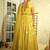 Radiant yellow Intricate 9MM sequin & zari embroidered Faux Georgette designer Wedding Haldi Ceremony lehenga choli set