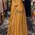 yellow silk blend embroidered festive lehenga choli