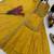 yellow silk blend embroidered festive lehenga choli