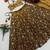 bronze silk blend embroidered festive lehenga choli