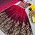 rani pink silk blend embroidered festive lehenga choli