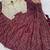 purple jacquard woven festive lehenga choli