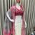 off white crepe plain festive lehenga choli