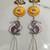 shubh labh ganesh ji door hanging with pearl tassels for home decoration pack of 2