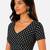 Black cotton blend kalamkari printed front open stretchable readymade saree blouse