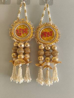 shubh labh door hanging for festive decoration pack of 2 1