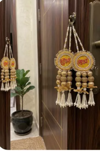 shubh labh door hanging for festive decoration pack of 2