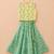 Lemon yellow printed cotton lehenga set