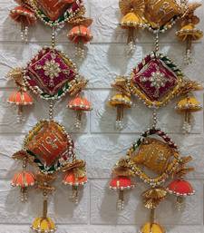 handmade shubh labh hanging latkan traditional home decoration pack of 2