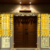 handmade pom-pom string with golden beads garland for home decoration pack of 12