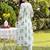 Women Floral Printed Angrakha Pure Cotton Kurta with Trousers