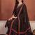 Women Ethnic Motifs Printed Regular Thread Work Pure Cotton Kurta with Trousers & With Dupatta