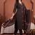 Women Ethnic Motifs Printed Regular Thread Work Pure Cotton Kurta with Trousers & With Dupatta