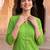 Women Regular Thread Work Kurta with Trousers