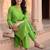 Women Regular Thread Work Kurta with Trousers