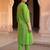 Women Regular Thread Work Kurta with Trousers