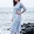 Women Ethnic Motifs Printed Regular Beads and Stones Pure Cotton Kurta with Trousers