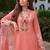 Women Floral Embroidered Regular Mirror Work Pure Cotton Kurta with Trousers & With Dupatta