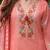 Women Floral Embroidered Regular Mirror Work Pure Cotton Kurta with Trousers & With Dupatta