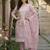 Women Floral Embroidered Regular Sequinned Pure Cotton Kurta with Trousers & With Dupatta