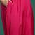 Plus Size Pink Embroidered Straight Kurta Trousers With Dupatta Set
