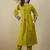 Women Floral Embroidered Regular Thread Work Pure Cotton Kurta with Trousers