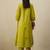 Women Floral Embroidered Regular Thread Work Pure Cotton Kurta with Trousers