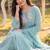 Women Floral Embroidered Thread Work Pure Cotton Kurta With Trousers & Dupatta