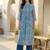 Women Printed Regular Pure Cotton Kurta with Trousers