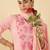 Women Floral Embroidered Panelled Thread Work Kurta with Trousers & Dupatta