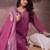 Ethnic Motifs Embroidered V-Neck Thread Work Cotton Kurta With Trousers & Dupatta