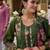 Women Floral Embroidered Panelled Thread Work Kurta with Trousers & With Dupatta